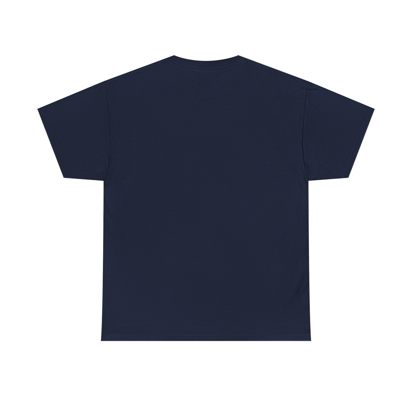 Navy BBQ Unisex Heavy Cotton Tee, Graphic Tee, Casual Wear, Summer BBQ, Gift for Foodies, Comfortable T-Shirt
