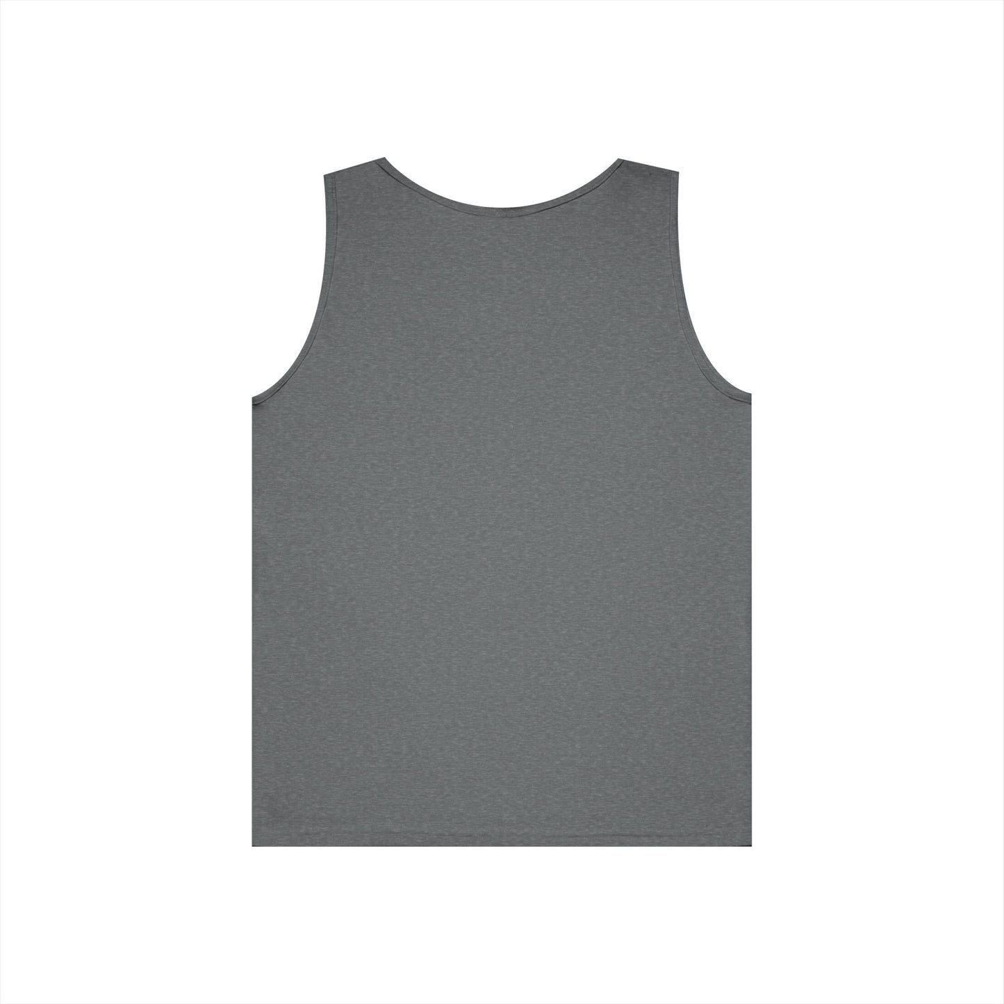 Gray Gobba Goo BBQ Unisex Heavy Cotton Tank Top, Summer BBQ Apparel, Unisex Top, Graphic Tank for Grill Lovers, Gift for BBQ Enthusiasts