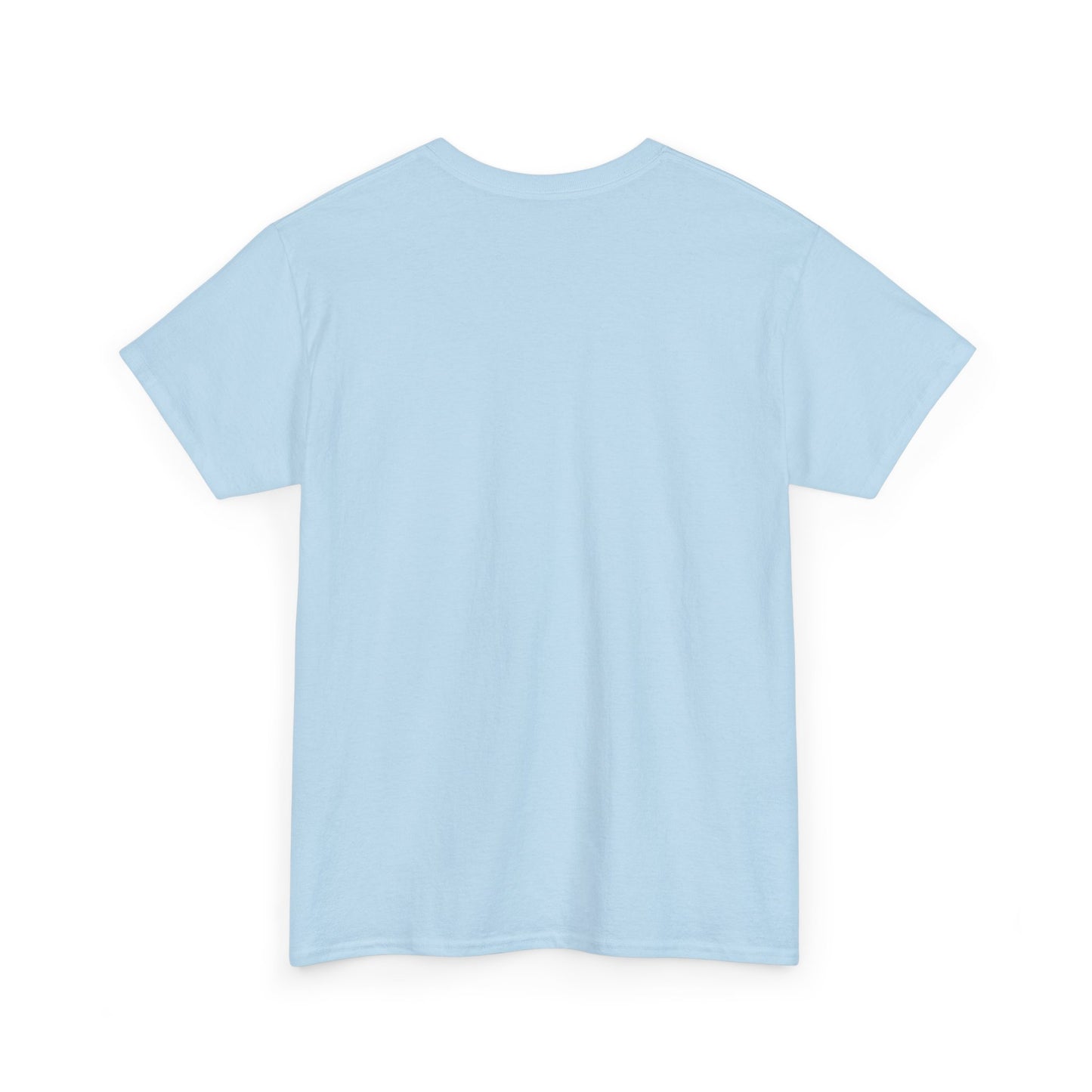 Sky Blue BBQ Unisex Heavy Cotton Tee, Graphic Tee, Casual Wear, Summer BBQ, Gift for Foodies, Comfortable T-Shirt