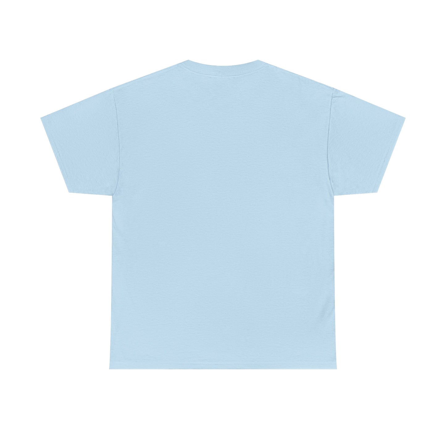 Sky Blue BBQ Unisex Heavy Cotton Tee, Graphic Tee, Casual Wear, Summer BBQ, Gift for Foodies, Comfortable T-Shirt