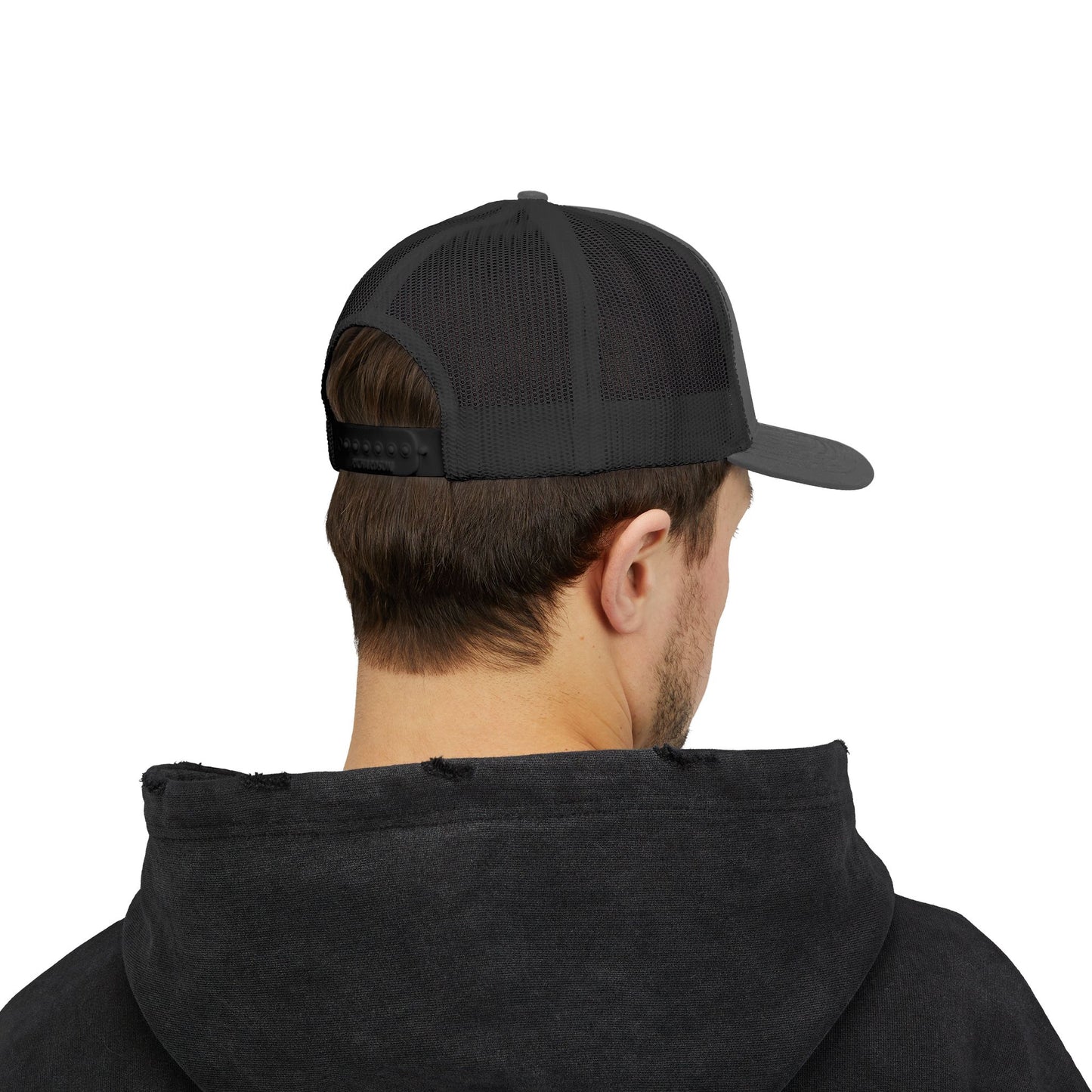 Charcoal/Black Gobba Goo BBQ Snapback Trucker Cap - Gift for Grilling Enthusiasts, Stylish Outdoor Gear, [...]