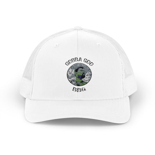 White Gobba Goo BBQ Snapback Trucker Cap - Fun Casual Headwear, Summer Party Accessory, Gift for Grilling Enthusiasts, Stylish Outdoor Gear, [...]